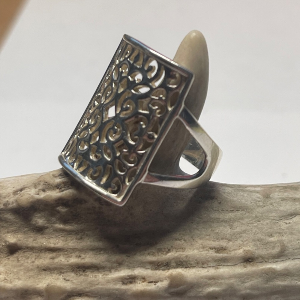 Southern Gates Scroll Ring - image 5